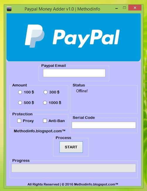 Paypal Money Generator V1.1 Download